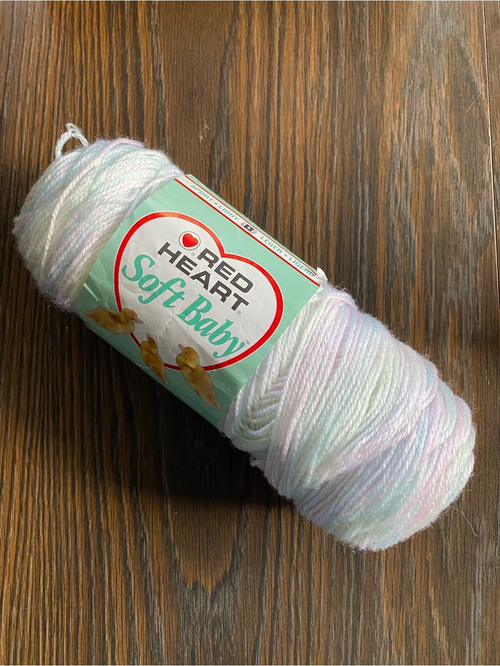 Red Heart Soft Baby Pastel Yarn - Multi-Color Color Naptime 7964